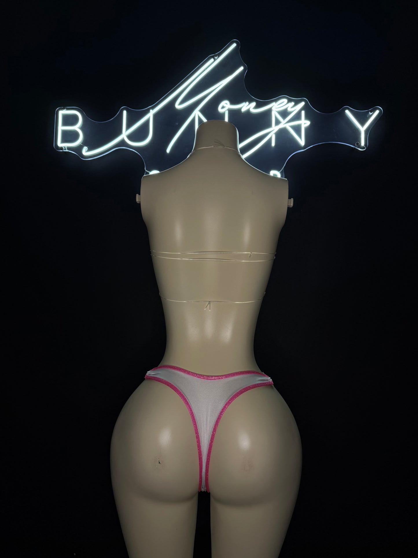 CandyTrap— White & Pink Set Fits S-M