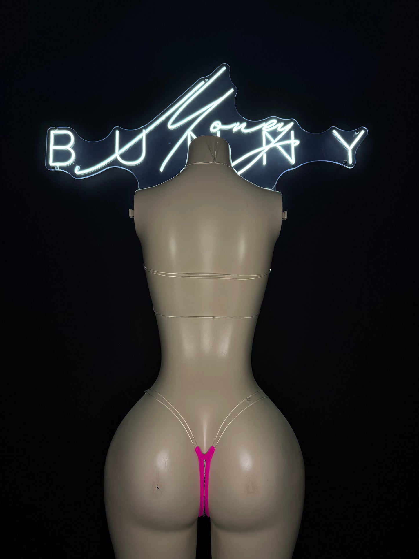 Mula— Pink & $ Print Set Fits S-M