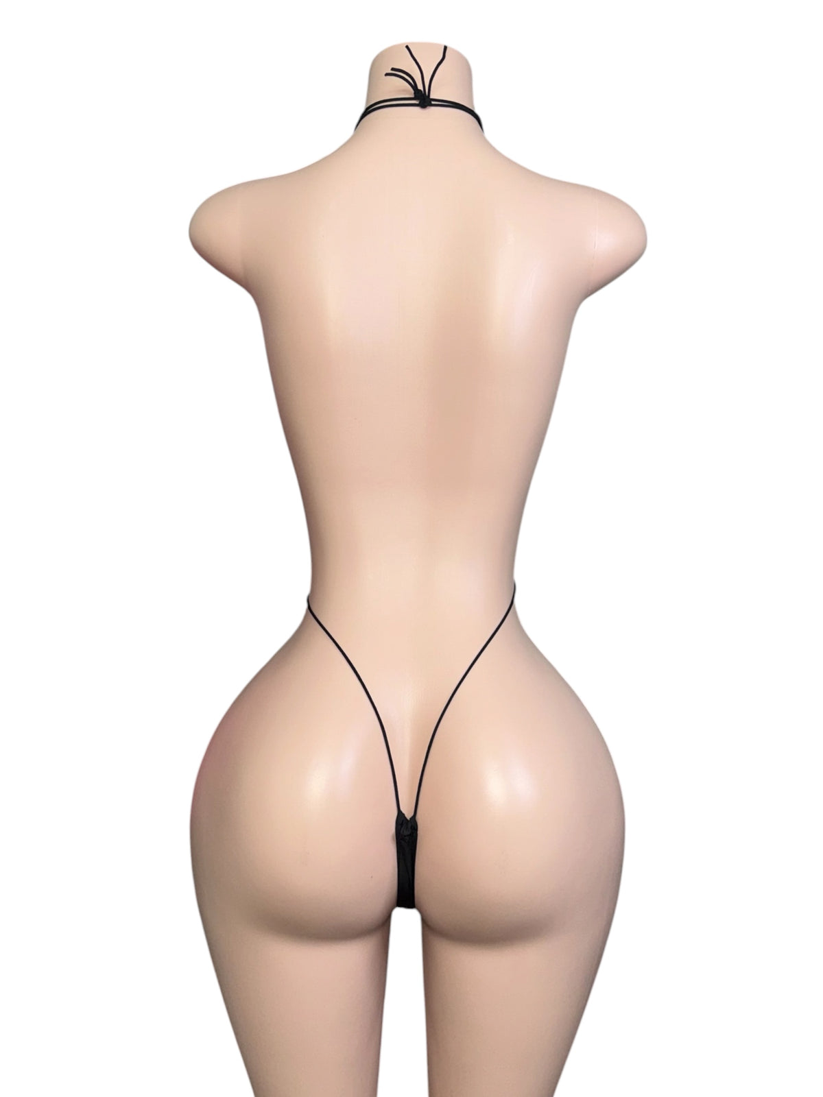 Barely There Black Micro Bodysuit