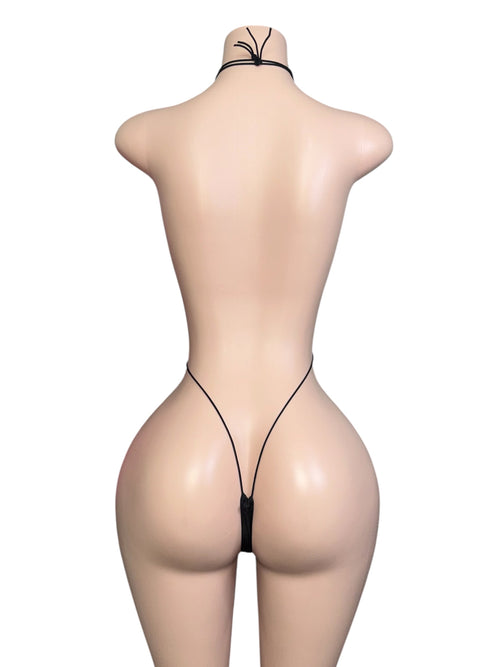 Barely There Black Micro Bodysuit