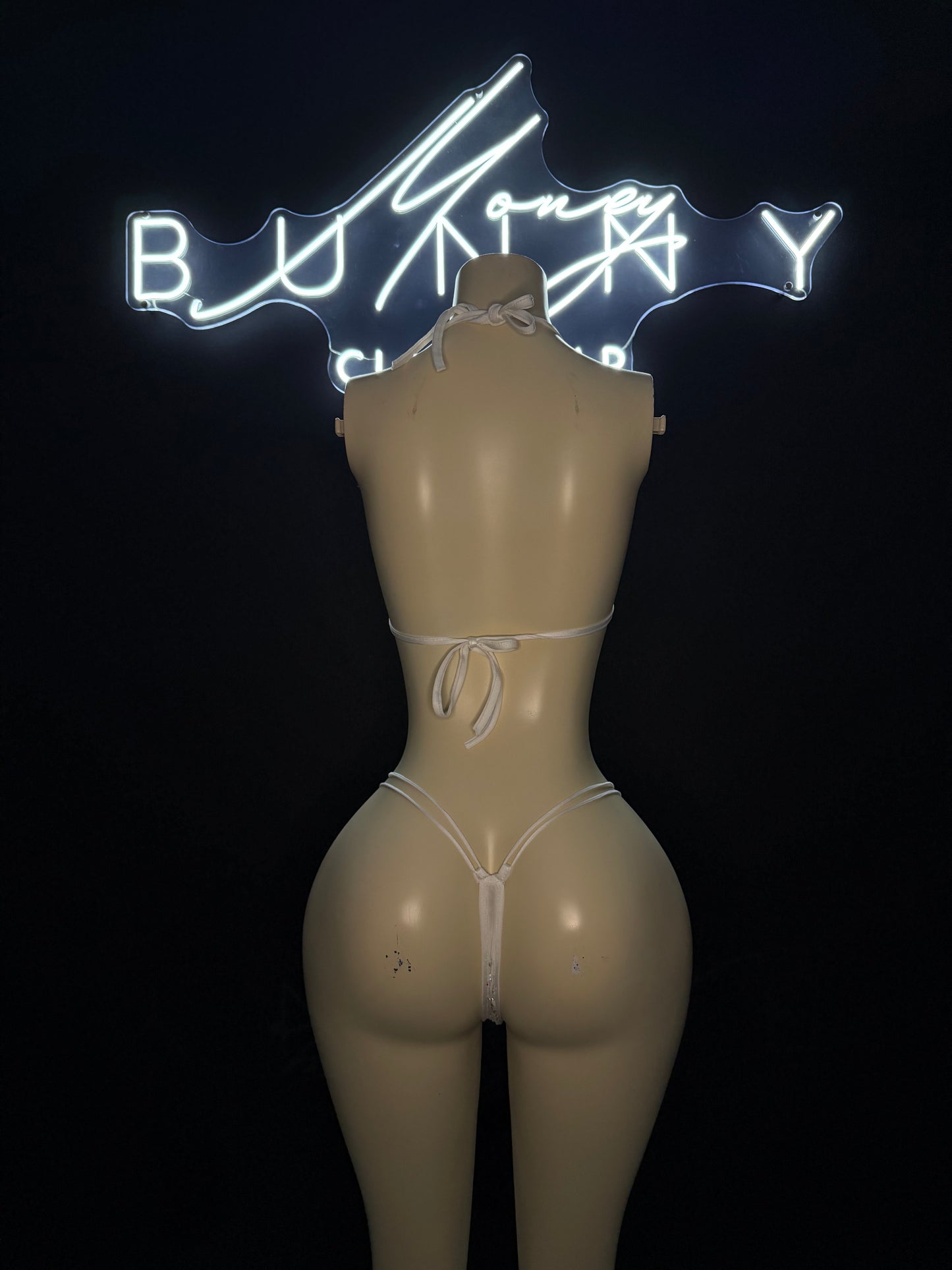 BadHabit— White Bikini Fits S-L