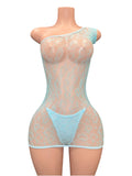 Ice Lace Temptation Mini Dress