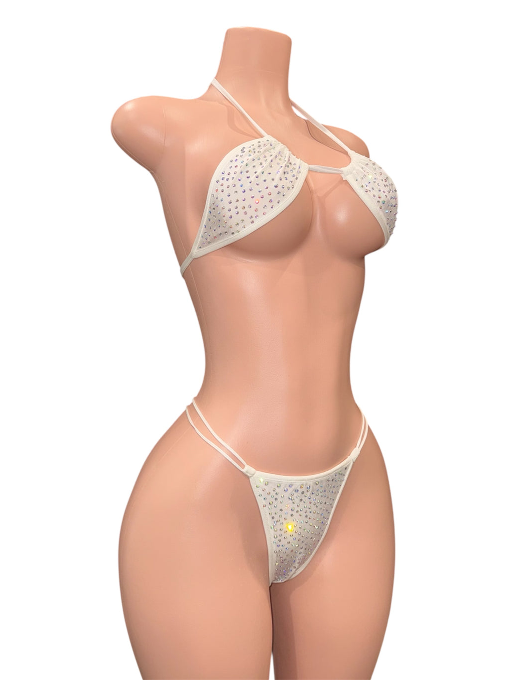 White Diamond Illusion Set