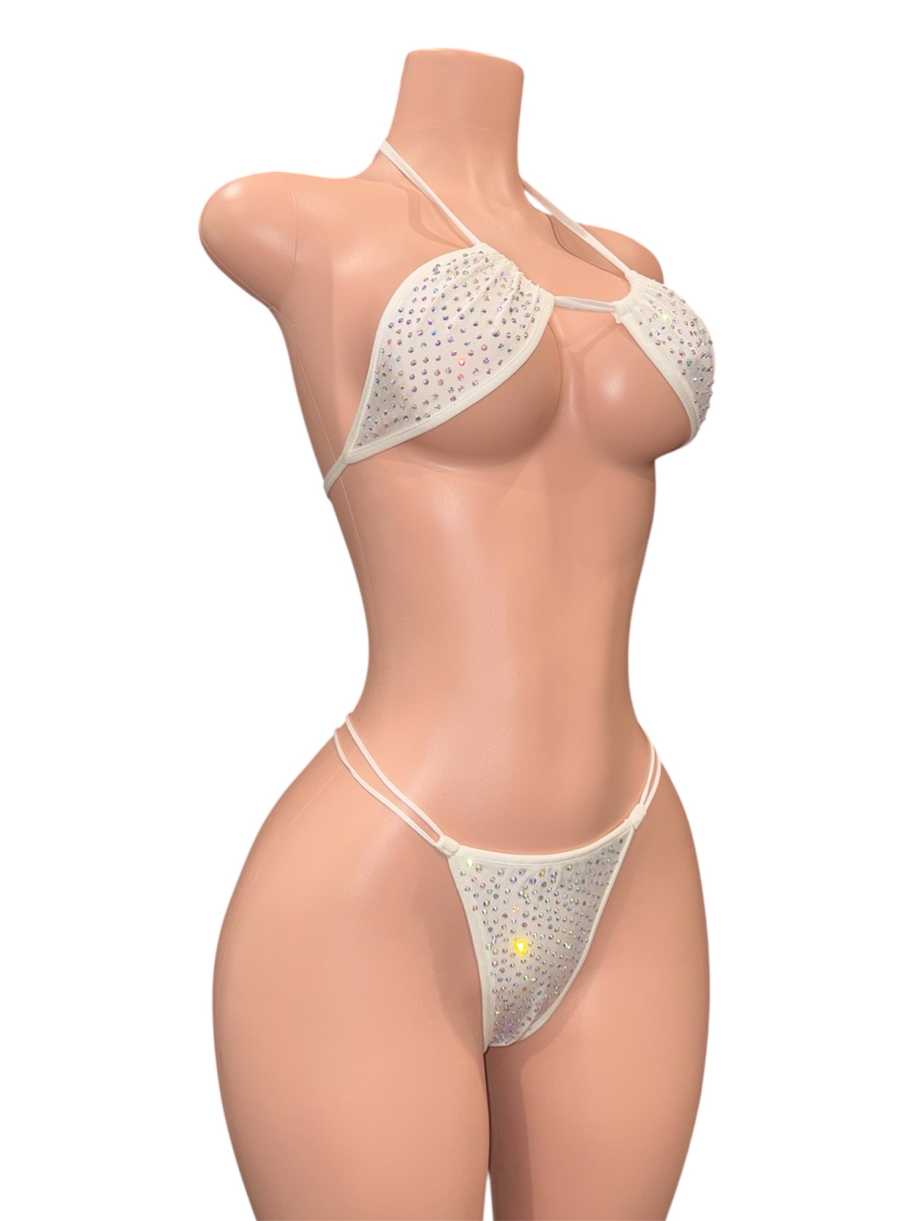 White Diamond Illusion Set