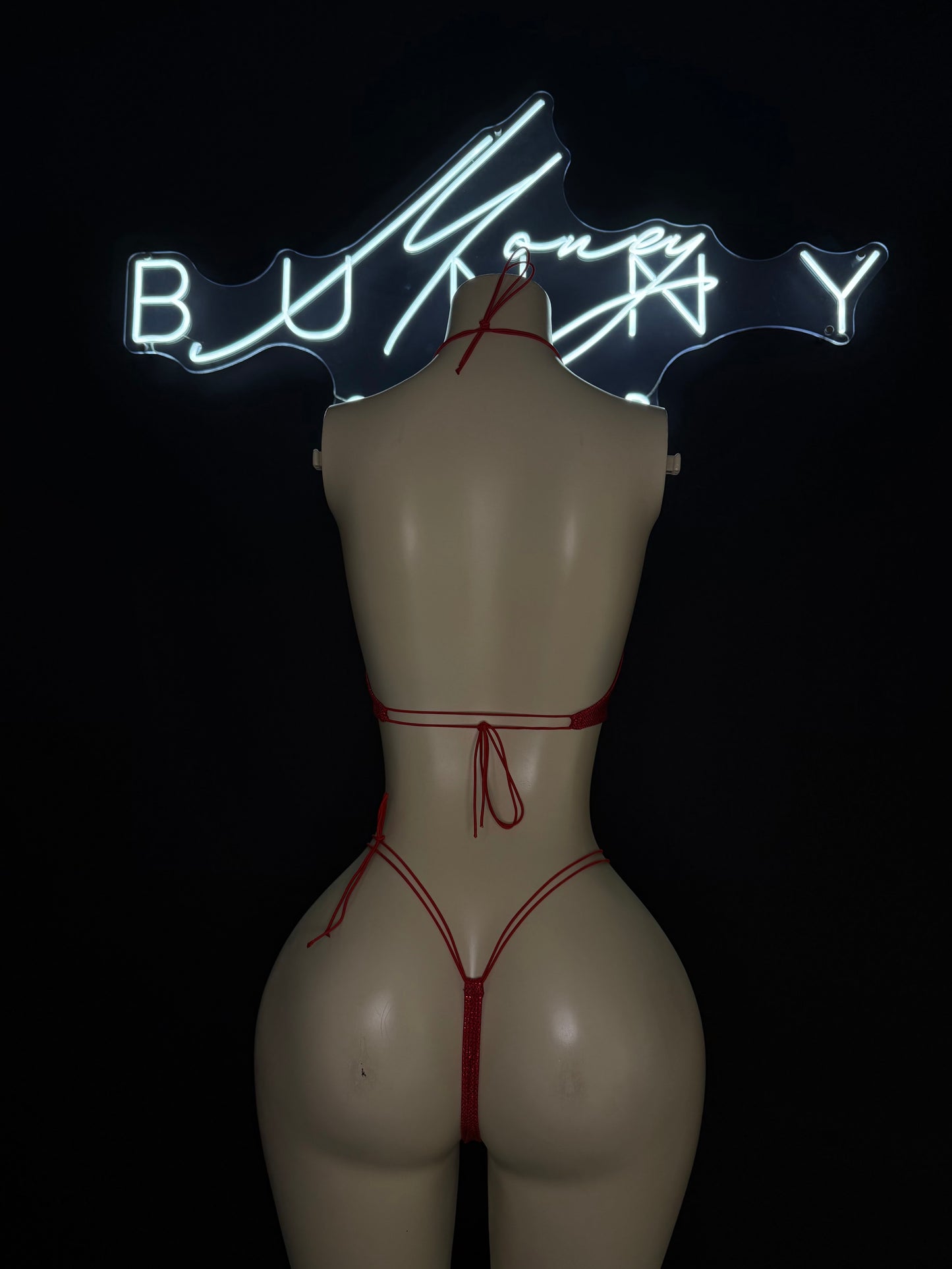 GhettoAngel— Red Shimmer Set Fits S-L