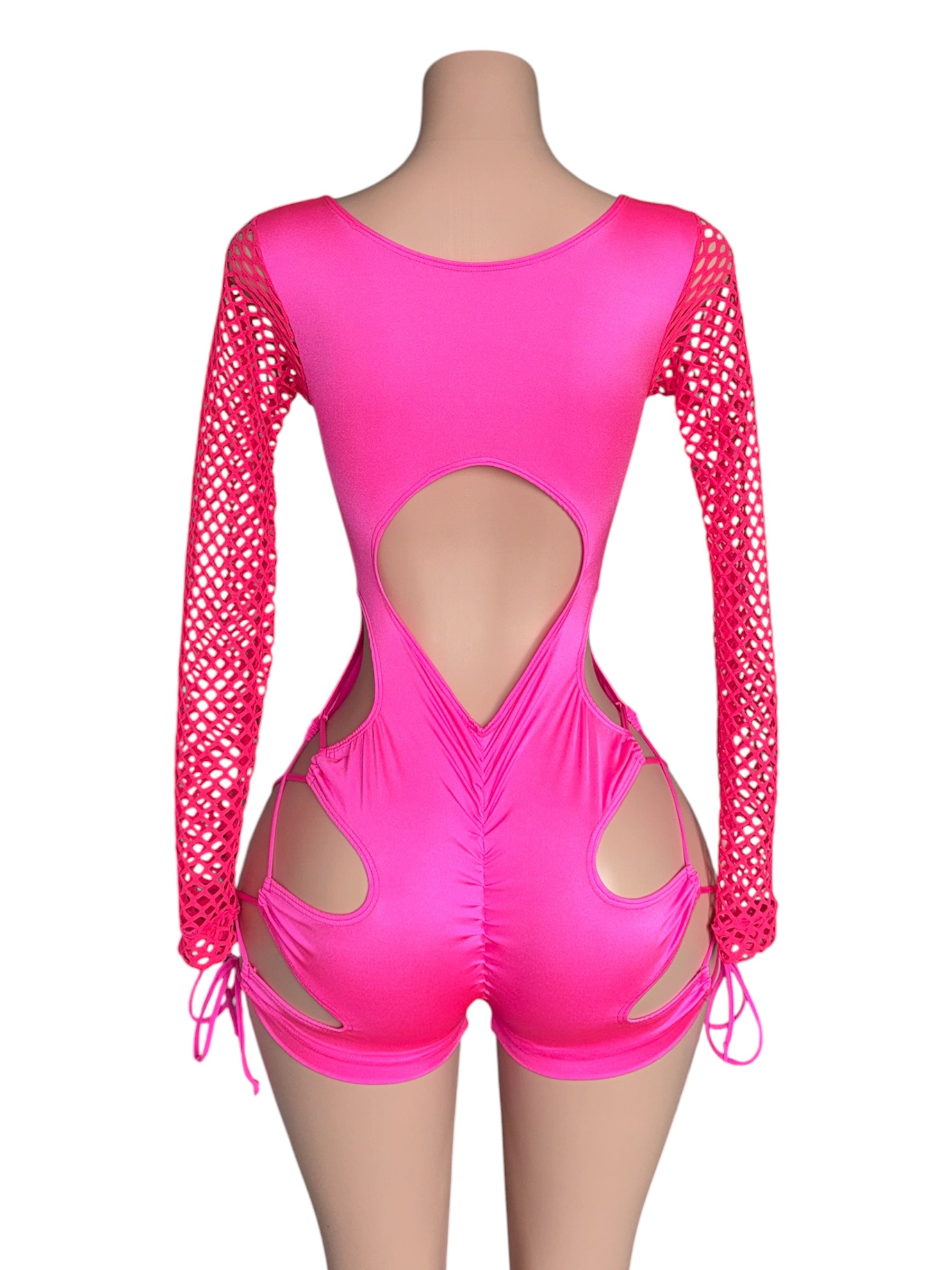 Pink Predator Romper