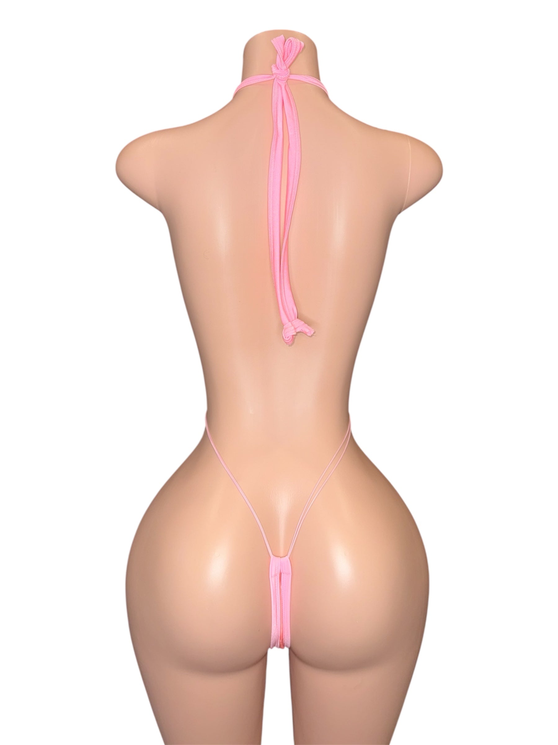 Pink Velvet Vixen Set