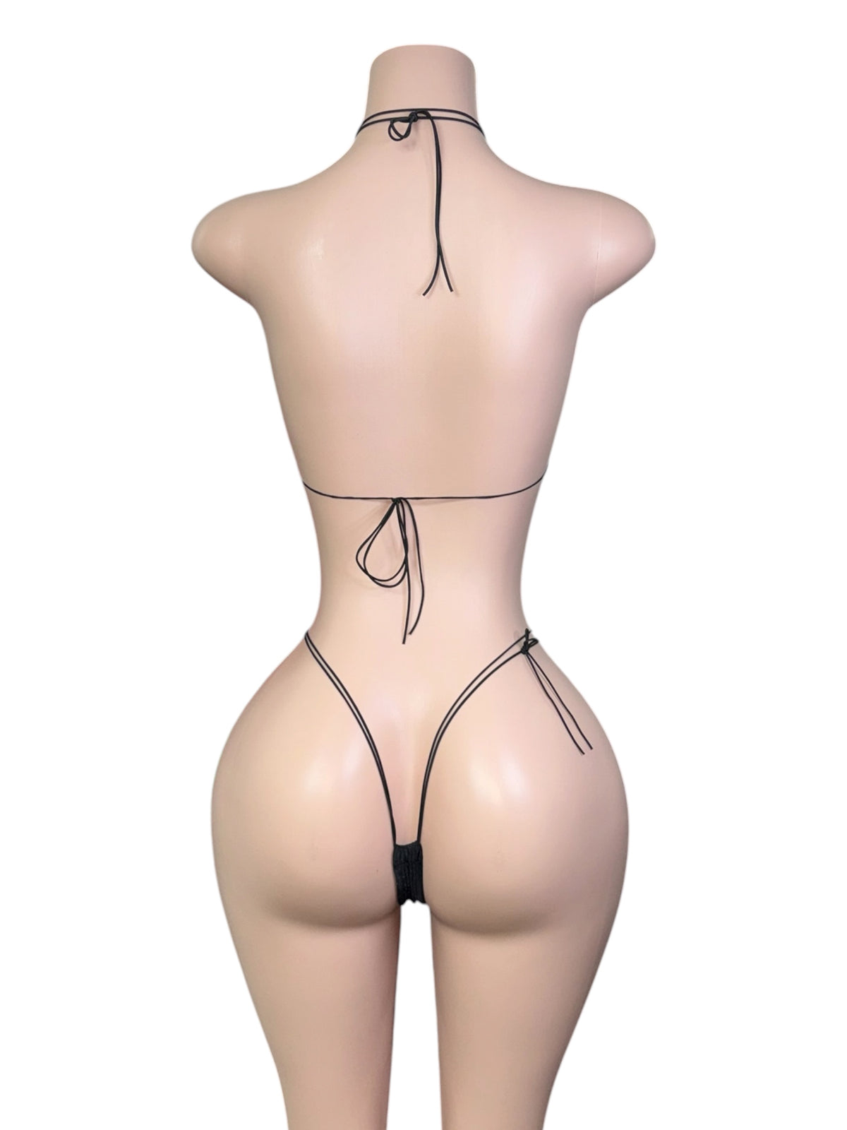 Basic Black Mirco Bikini