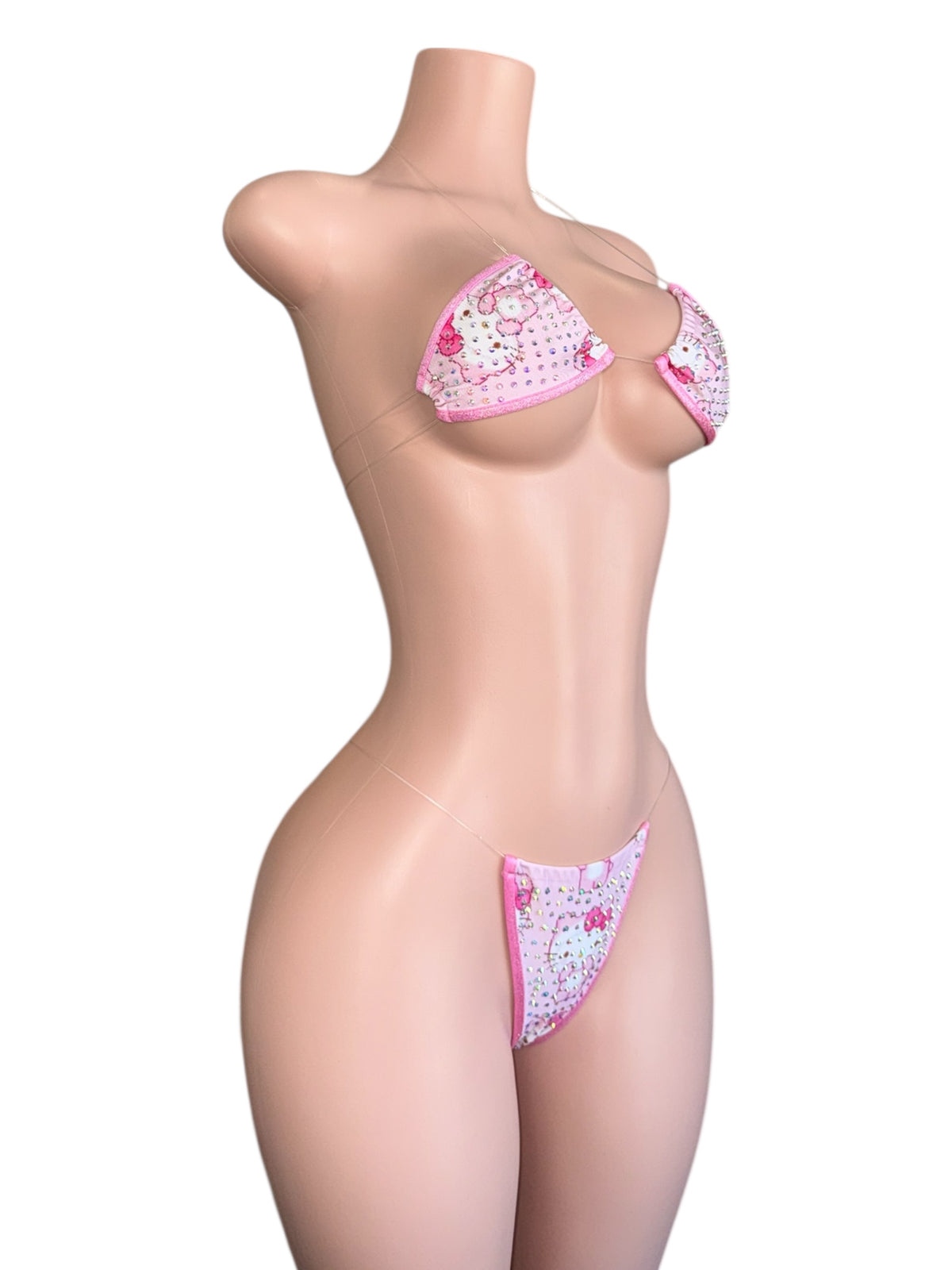 Pink Kitty Bikini
