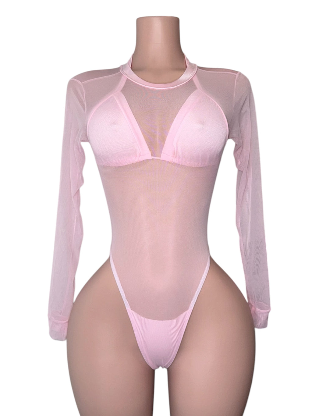 Blush Control Mesh Bodysuit