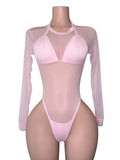 Blush Control Mesh Bodysuit