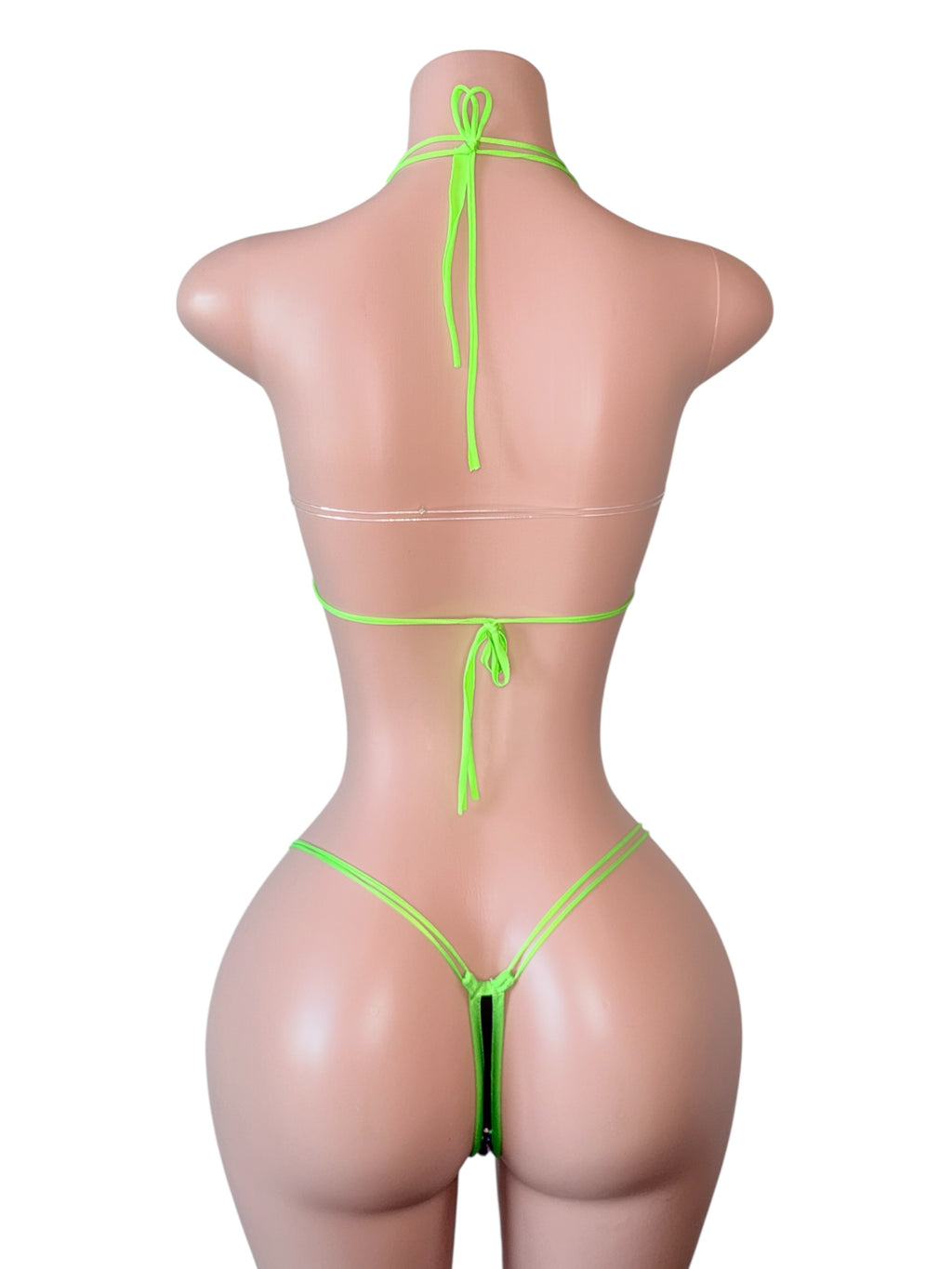 Midnight Money Rhinestone Bikini Set