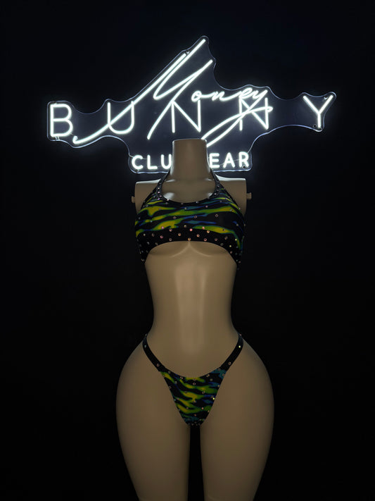 Amy— Colorful Two Piece Fits S-M