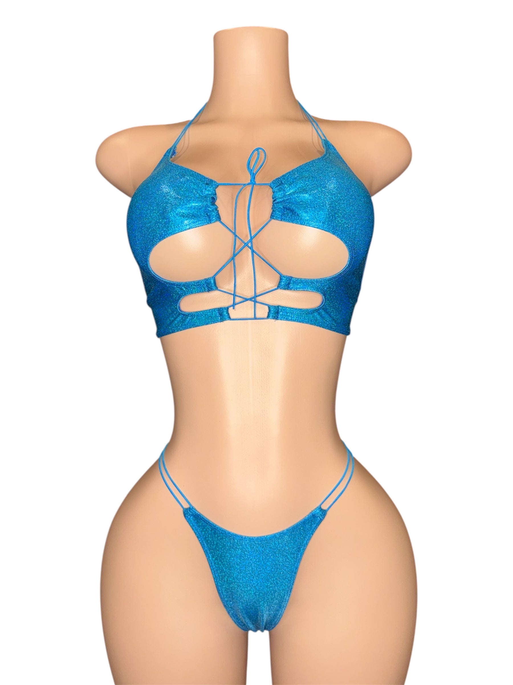 Ocean Hustle Lace-Up Set