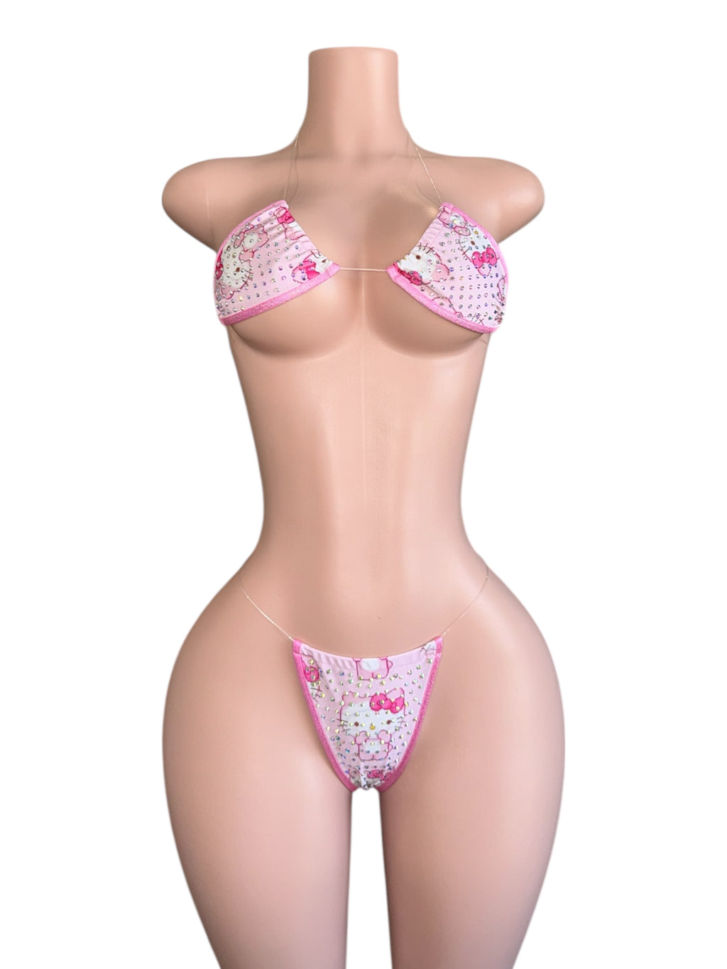 Pink Kitty Bikini