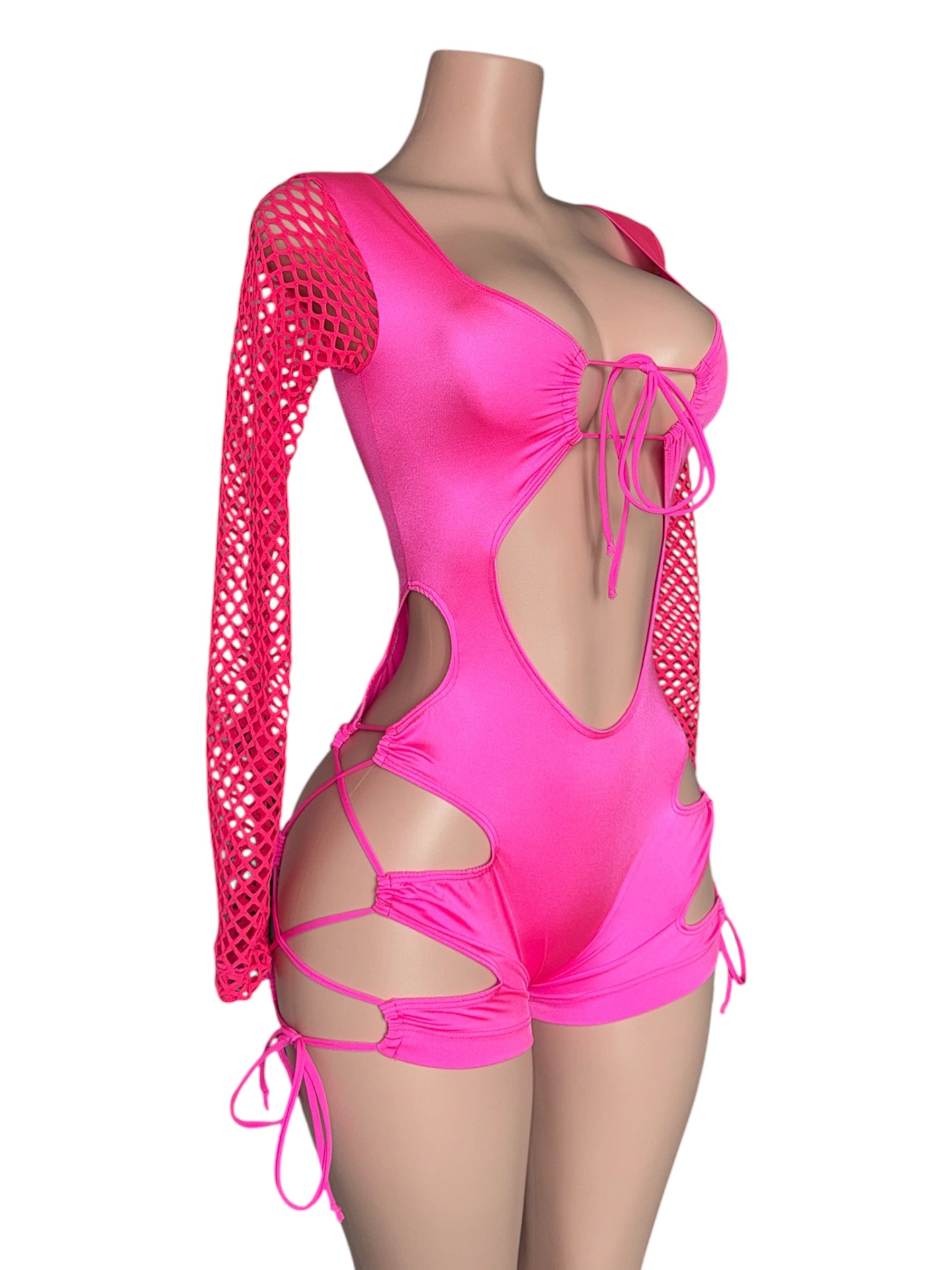 Pink Predator Romper