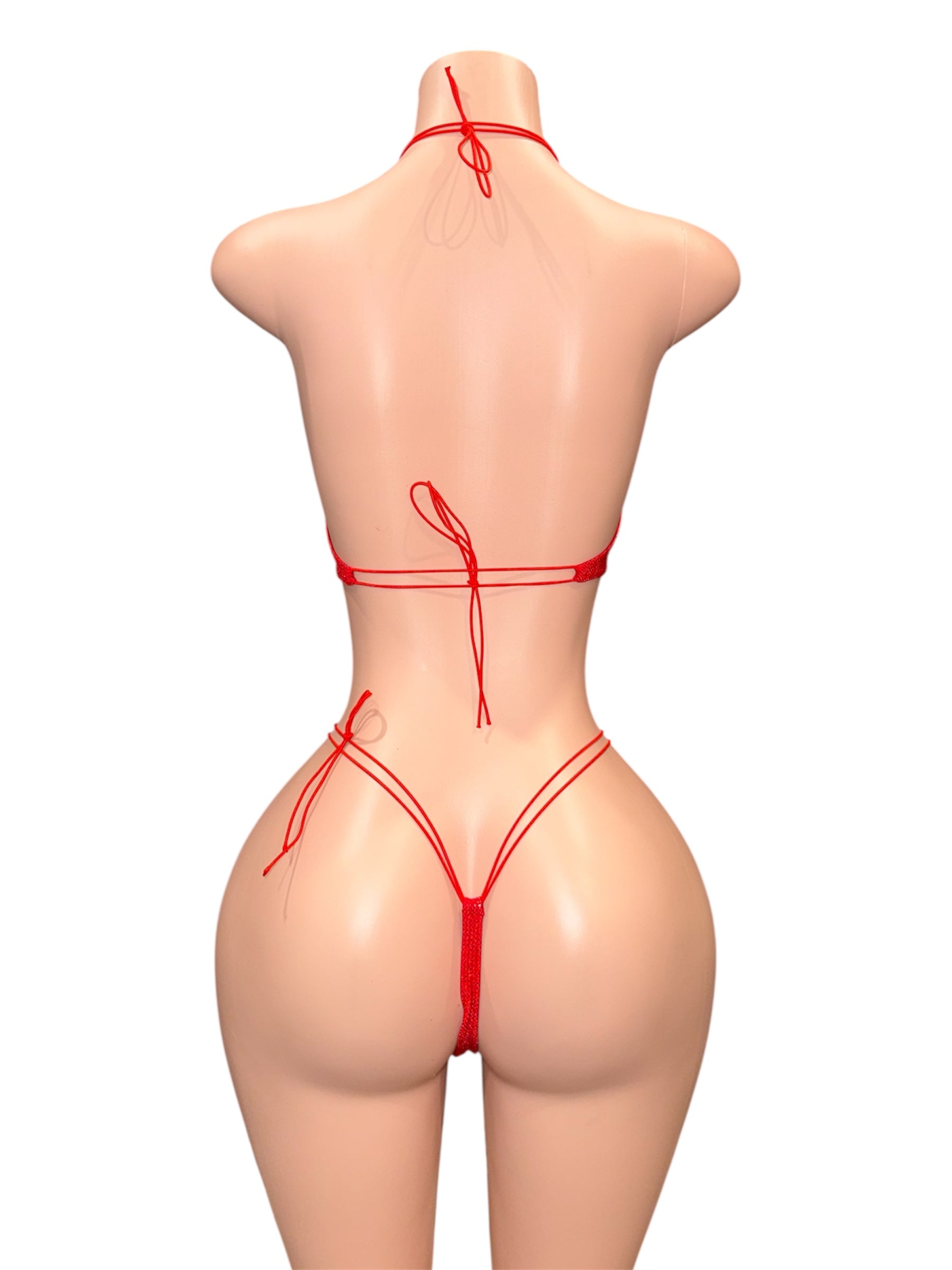 Red Temptation Spark Cutout Set