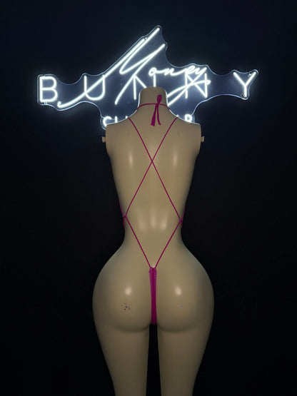 PinkTicket— Pink One Piece Fits M