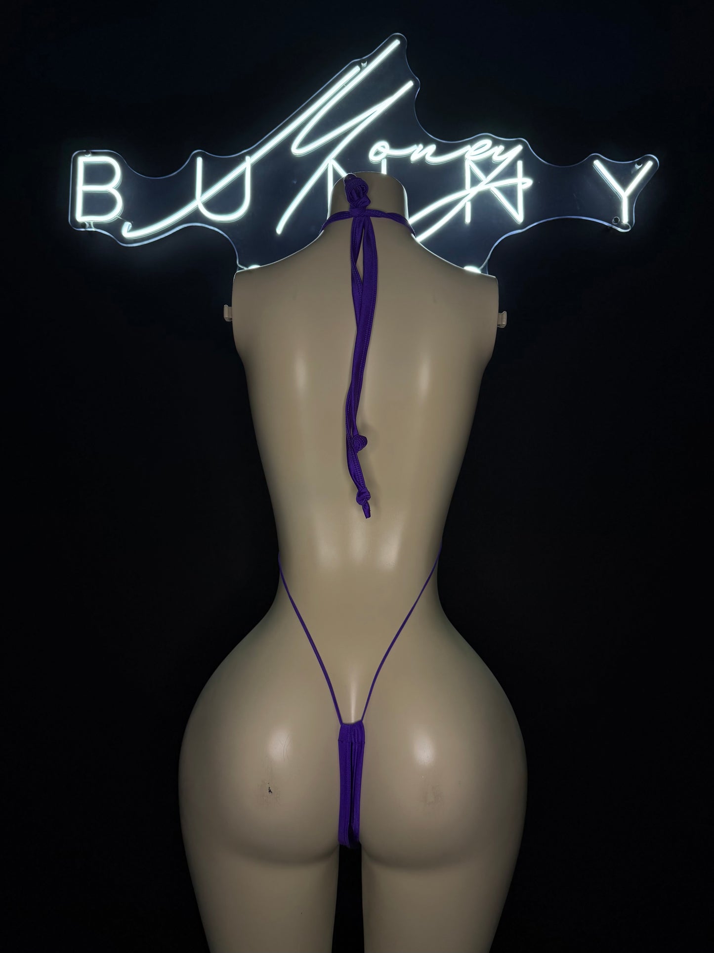 VelvetVersus— Purple Velvet Slingshot Fits S-L