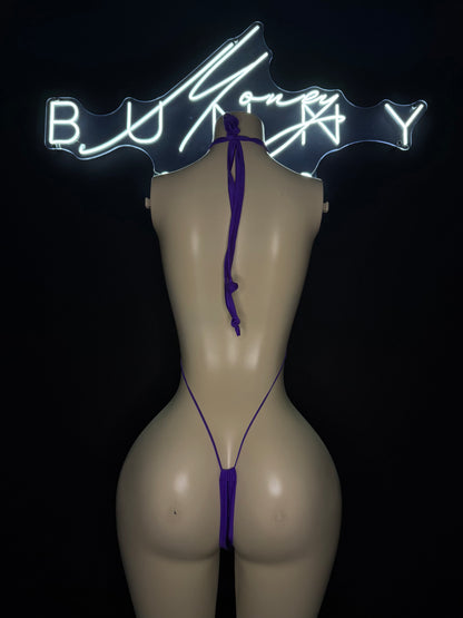 VelvetVersus— Purple Velvet Slingshot Fits S-L