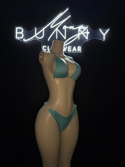 HighRolla— Aqua Bikini Fits M