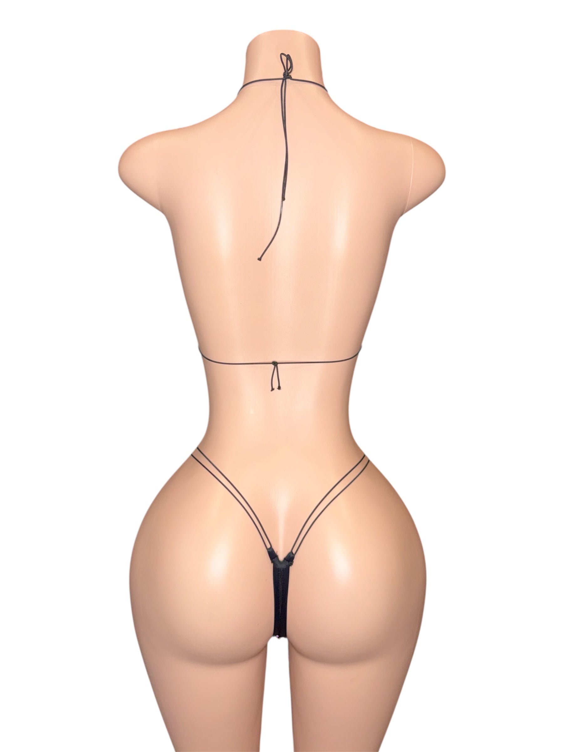 Diamond Nights Rhinestone Bikini Set