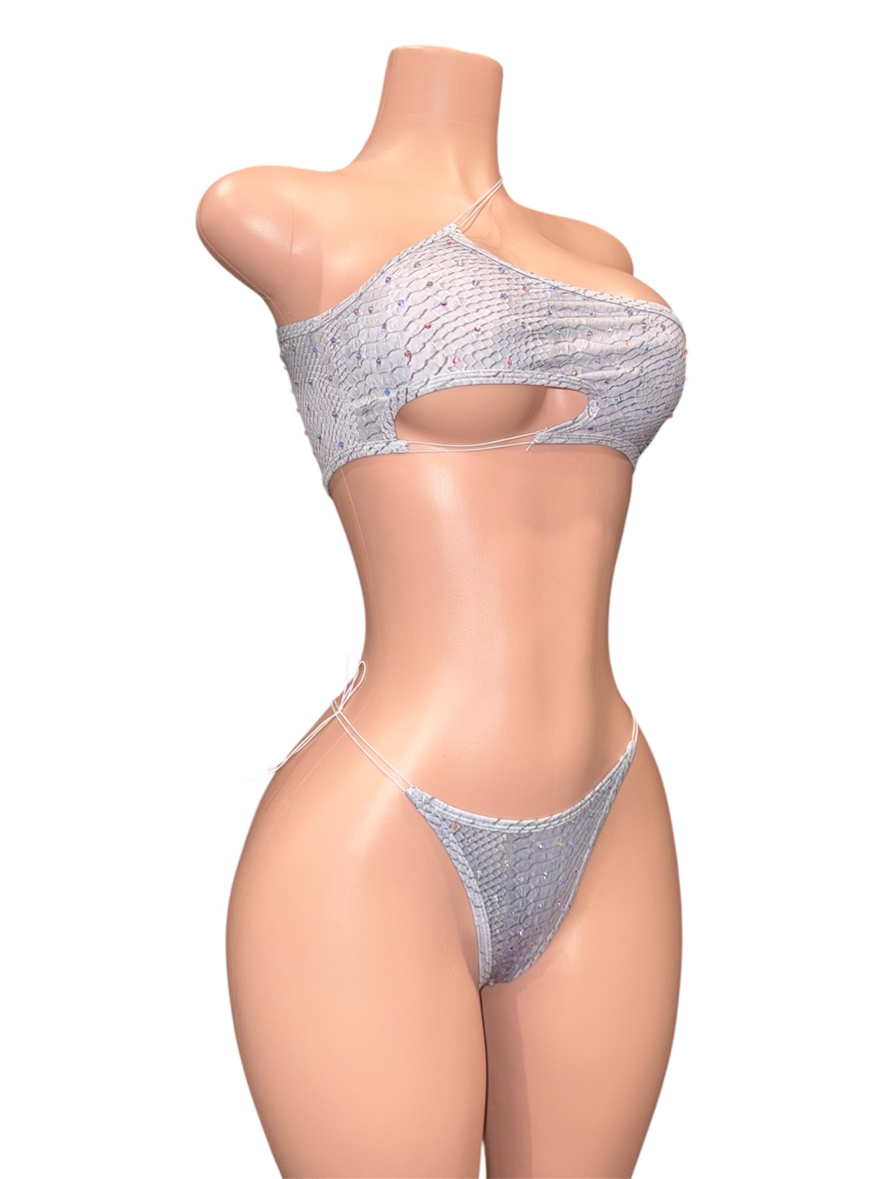 Diamond Snake Rhinestone Set