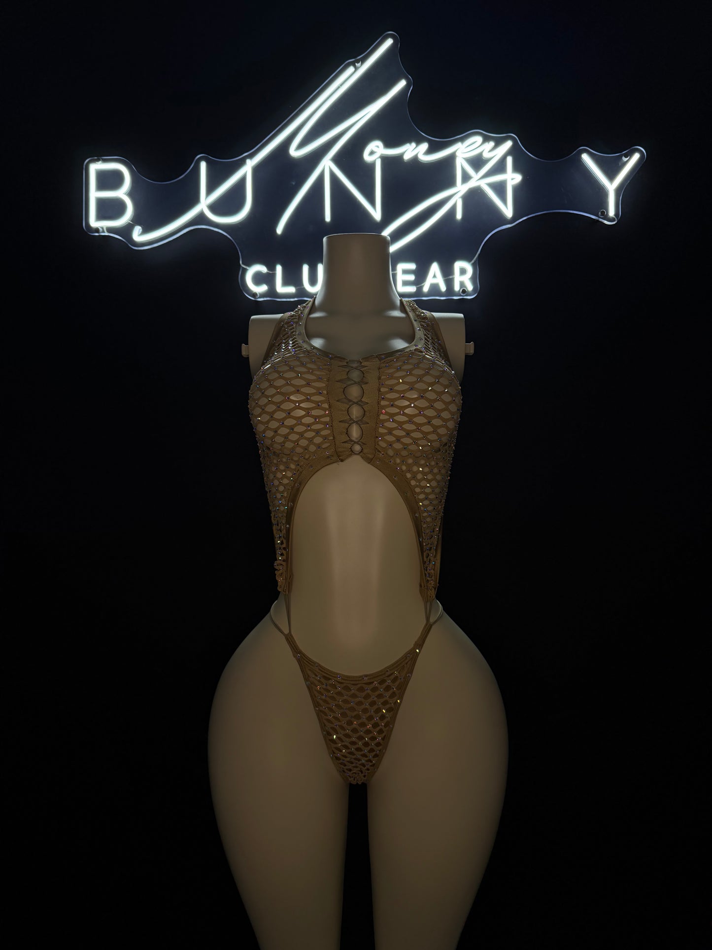 Shawty— Nude One Piece Fits M-L