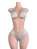 Icy Drip Rhinestone Bikini