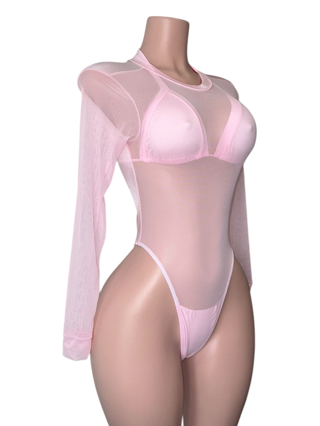 Blush Control Mesh Bodysuit