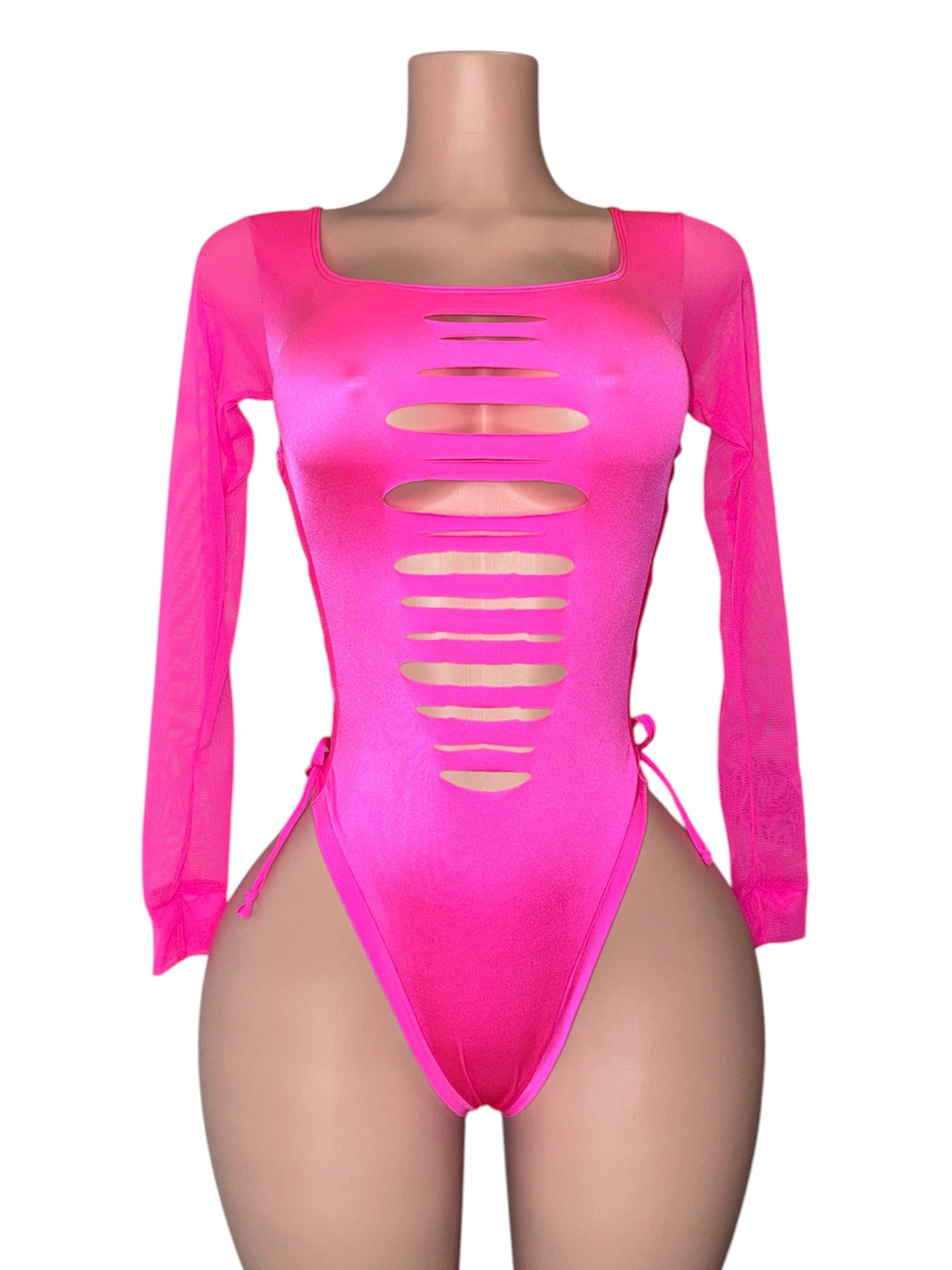 Pink Profit Snatch Bodysuit
