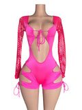 Pink Predator Romper