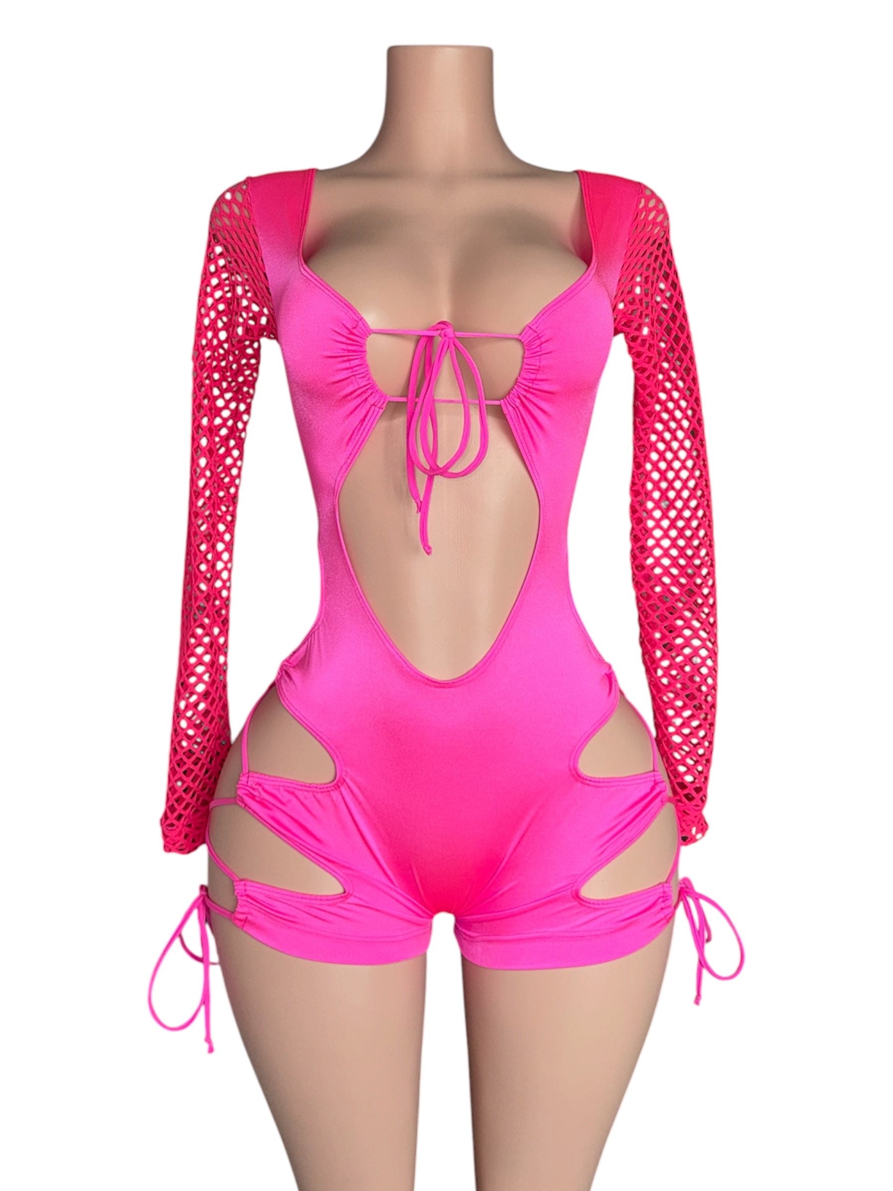 Pink Predator Romper