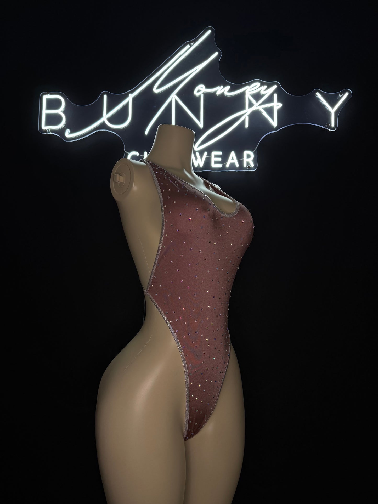 DiamondDrip— Blush One Piece Fits M