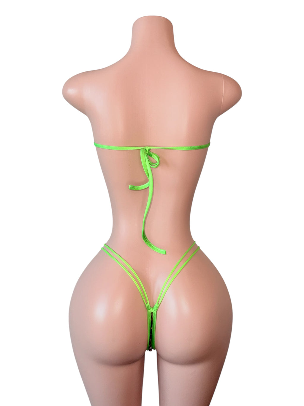 Midnight Money Rhinestone Bikini Set