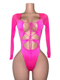Doll Lace-Up Snatch Bodysuit