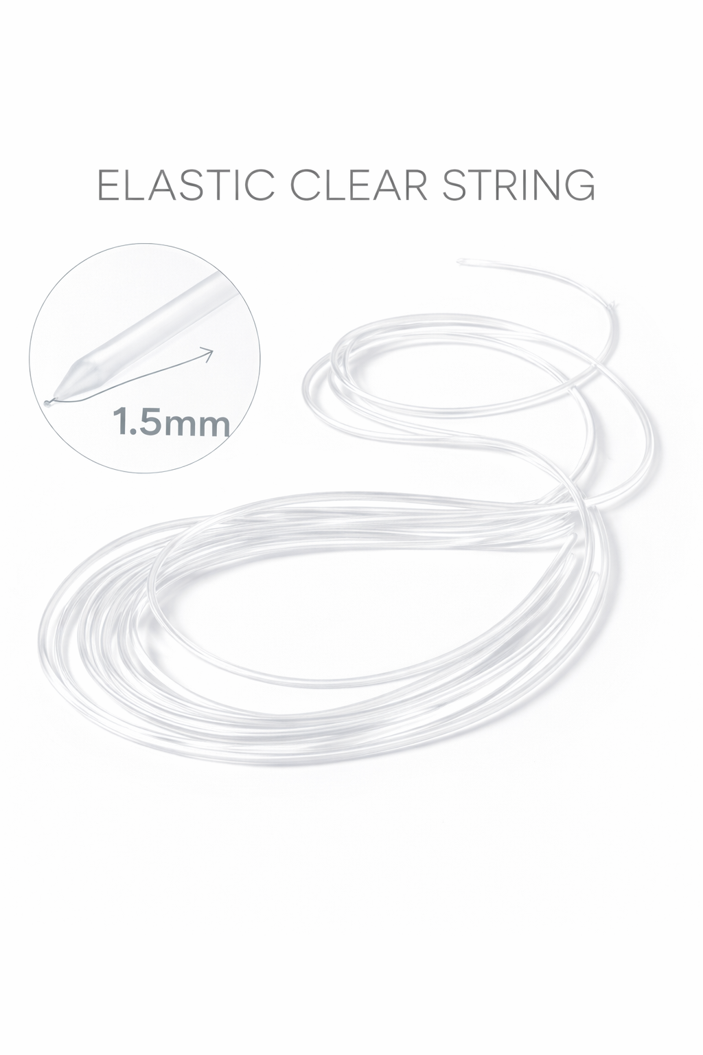 Elastic Replacement String – 4 Yard Pack