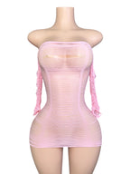 Pink Whisper Mini Dress