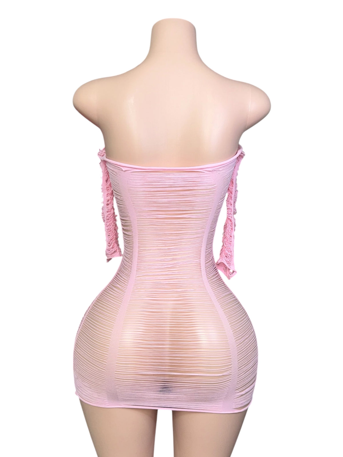 Pink Whisper Mini Dress
